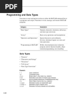 MATLAB Data Type