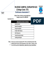 CA1 - PCC-AIML601 - Machine Learning Applications