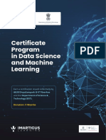 IHUB Data Science Program Brochure