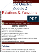 Relations and Functions Guide