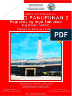 Contextualized Learner Resource in Araling Panlipunan 2 Pagtukoy Sa Mga Bumubuo NG Kumunidad