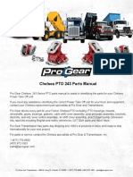 Chelsea PTO 243 Series Parts Manual