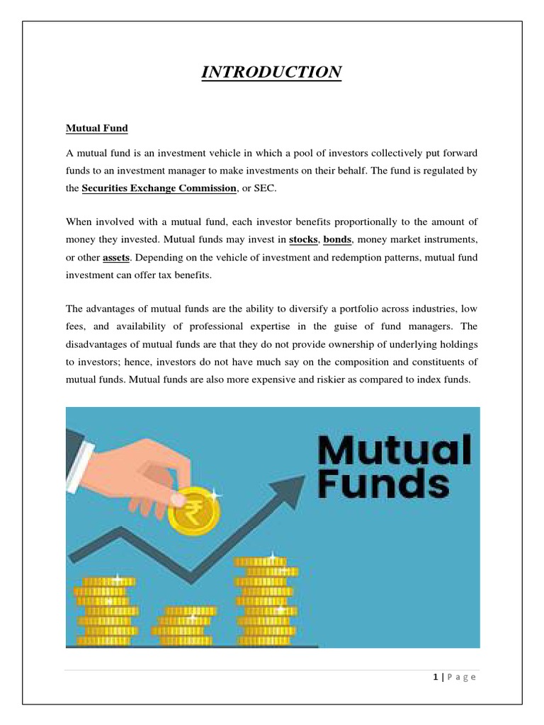 An Introduction to Mutual Fund Basics: Types of Funds, Tax Implications ...