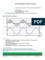 Specification Upwork Piezo Project