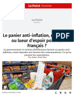 Le Panier Anti-Inflation, Mesurette Ou Lueur D'espoir Pour Les Français ?