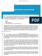 Share Cositing Research of Organization