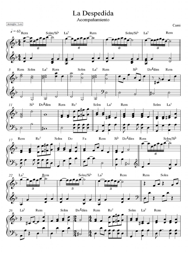 La Despedida Pdf Pdf