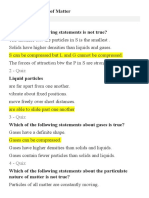 Science Particulate Nature of Matter