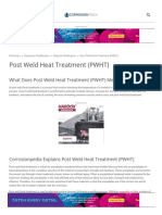 What Is A Post Weld Heat Treatment (PWHT) - Definition From Corrosionpedia