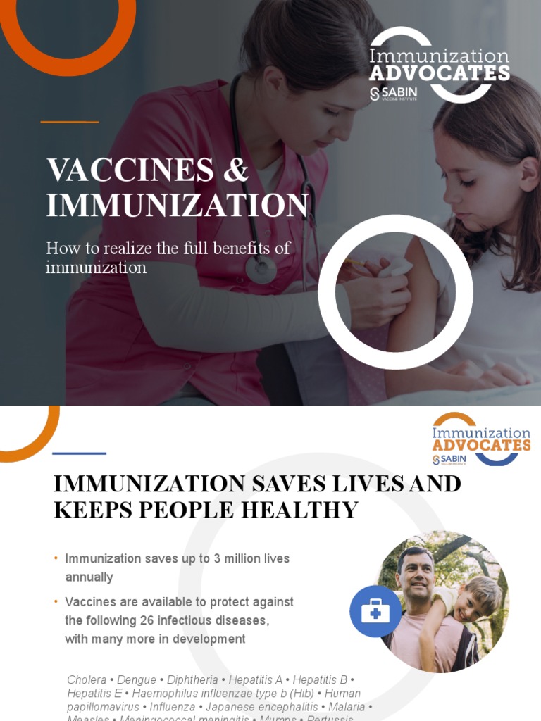 Benefits of Immunization Explained | PDF | Vaccines | Vaccination