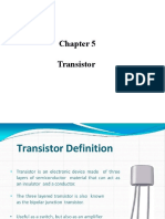 Chapter 5 - Transistor Basics