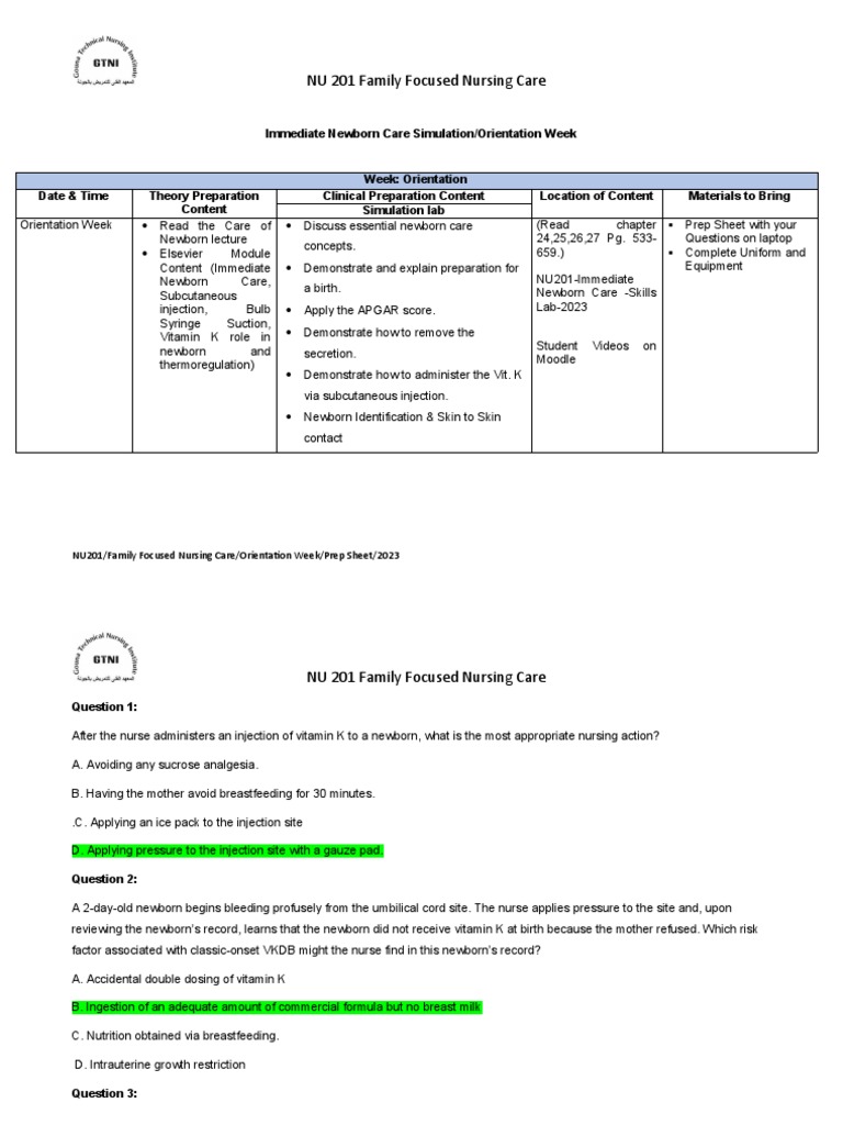 Immediate Newborn Care Subcuteanous Injection | PDF | Heat Transfer ...