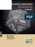 Educación Matemática - Aportes A La Form Doc - Vol2 - Rodriguez-Pochulu-Espinoza