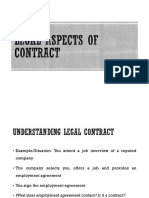 Legal Aspects of Contract - Slides