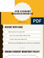Session 20-21 Final - Open Economy Macroeconomics