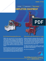 46150e Dual Completion Equipment - Indd - TESCO Corporation