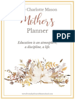 Charlotte Mason Mother's Planner