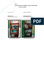 Daftar Inventaris Barang Perpustakaan Mentari SD Glagahan: Kepala Sekolah Kepala Perpustakaan