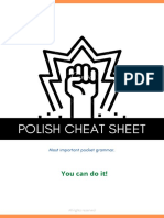 Polish Cheat Sheet