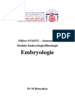 Embryologie S1 - 2020-2021 Poly