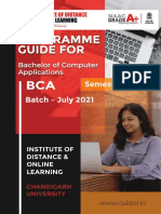 Programme Guide BCA Sem1 July 2021