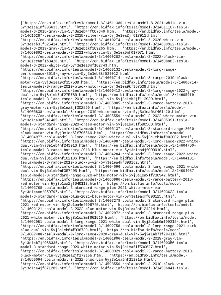 Tesla Model 3 Vin Battery Sizes Pdf