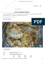 Receta de berenjena en vinagre expres - LA NACION