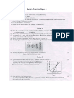 Sample Practice Paper - 1 - 021022