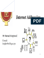 Internet Adresiranje IPv4