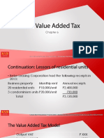 Chapter 6 The Value Added Tax