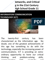 Unit 6 Information Communication Technology (Ict)