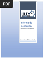 Informe de Aguas