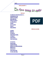 Tự học c++ trong 21 ngày