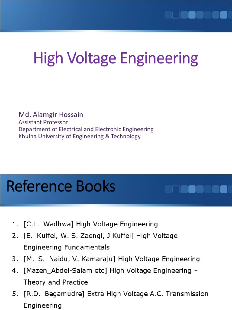 High Voltage Engineering Fundamentals | PDF | Capacitor | Voltage