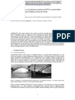 Strength Parameters of Polyester Reinforced PVC Coated Fabric After Short Term Creep Loading in Biax - 47850