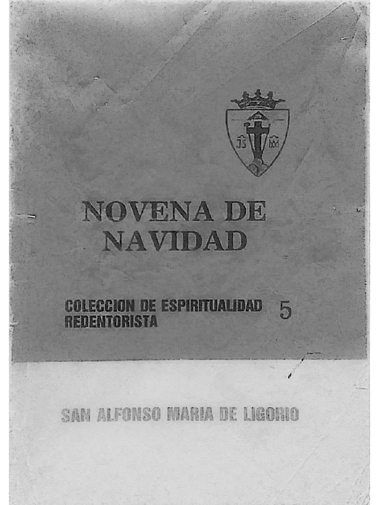 Novena de Navidad San Alfonso María de Ligorio PDF