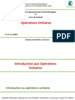 Cours OpÃ©rations Unitaires 2