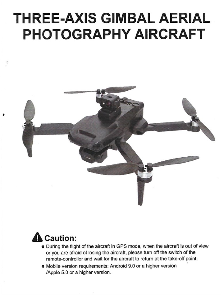 Manual Drone KF106 | PDF
