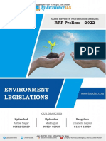 Environment Legislations RRP 2022