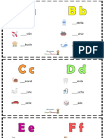 Lectoescritura Letras Abecedario