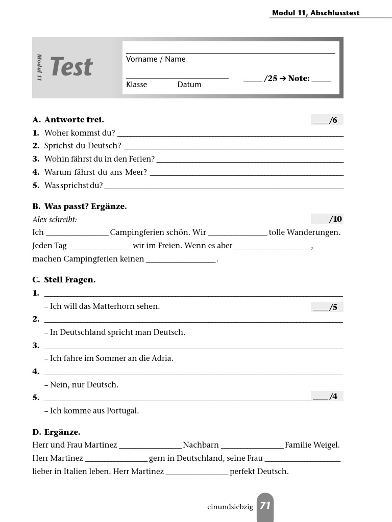 Prüfungsmodul 13+
