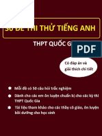 (Tailieuvui - Com) 30 de Thi Thu THPT Quoc Gia 2018 Mon Tieng Anh