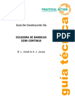 Secadora de Bandejas Semi-Continua: Guía de Construcción de