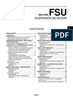 Suspensión delantera: Desmontaje y montaje