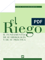 LIBRO EL RIEGO II Fundamentos de Su Hidrologica y Su Practica - Compress
