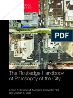 The Routledge Handbook of Philosophy of The City 113892878x 9781138928787 - Compress