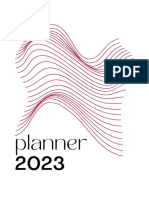 Planner 2023: objetivos, planos e organização do ano