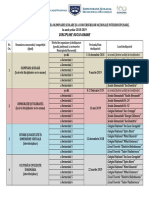 Calendar Olimpiada Si Concursuri Stiinte Socio-Umane 2018-2019