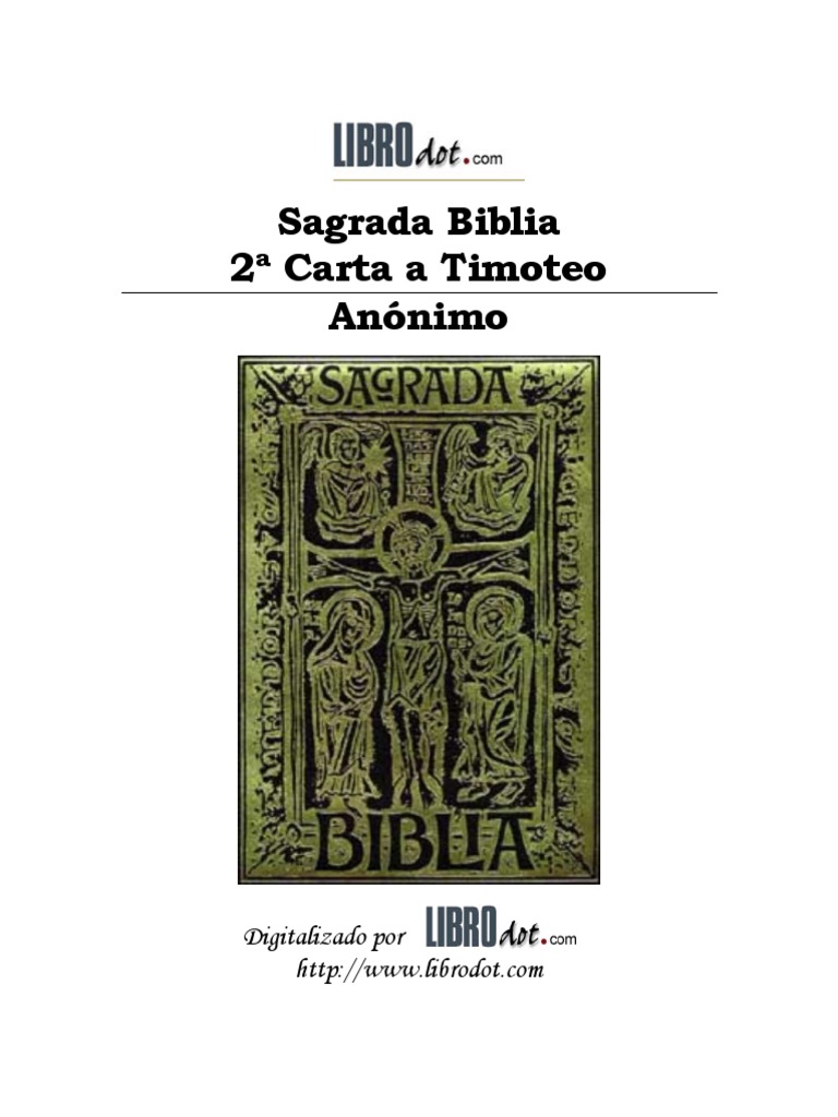 Timoteo 2 PDF Cristo (título) Jesús