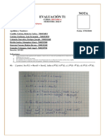 Examen T1 - Dinamica